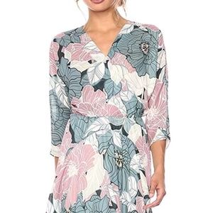 larissa floral print maxi dress